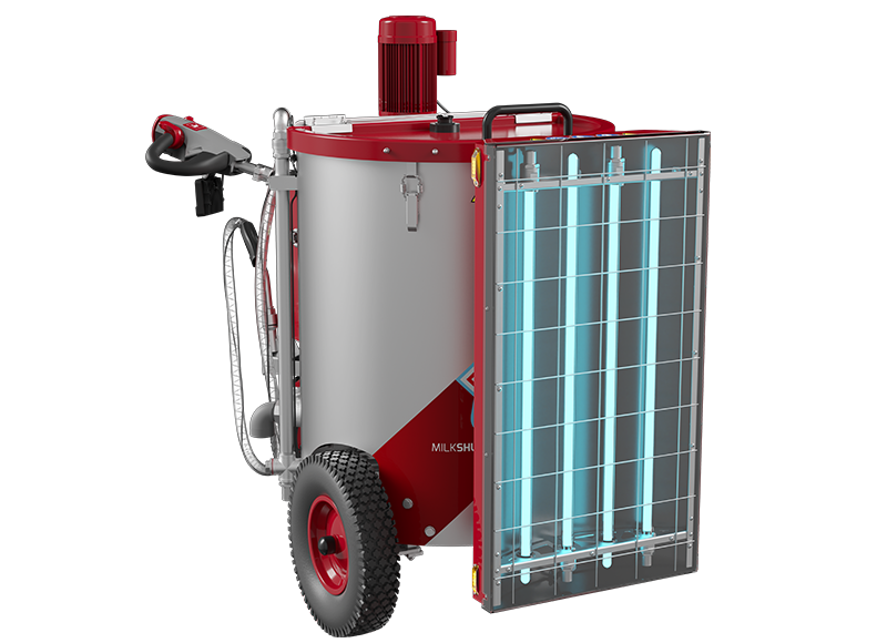 Urban EcoProtector UV-C Desinfektionssystem - chemiefreie Stallhygiene für das MilkShuttle